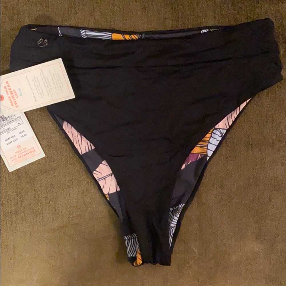 Maaji High Waisted Reversible Bikini Bottoms